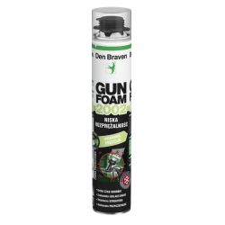 Den Braven GUNFOAM 2002 Pianka pistoletowa niskoprężna 750ml