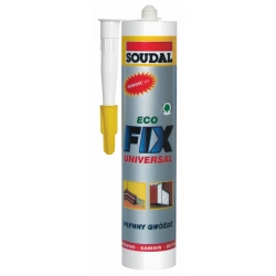 SOUDAL Eco Fix Universal Klej montażowy wodny płynny gwóźdź 300ml