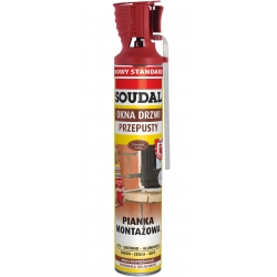 SOUDAL Genius Gun Pianka montażowa poliuretanowa z aplikatorem 750ml